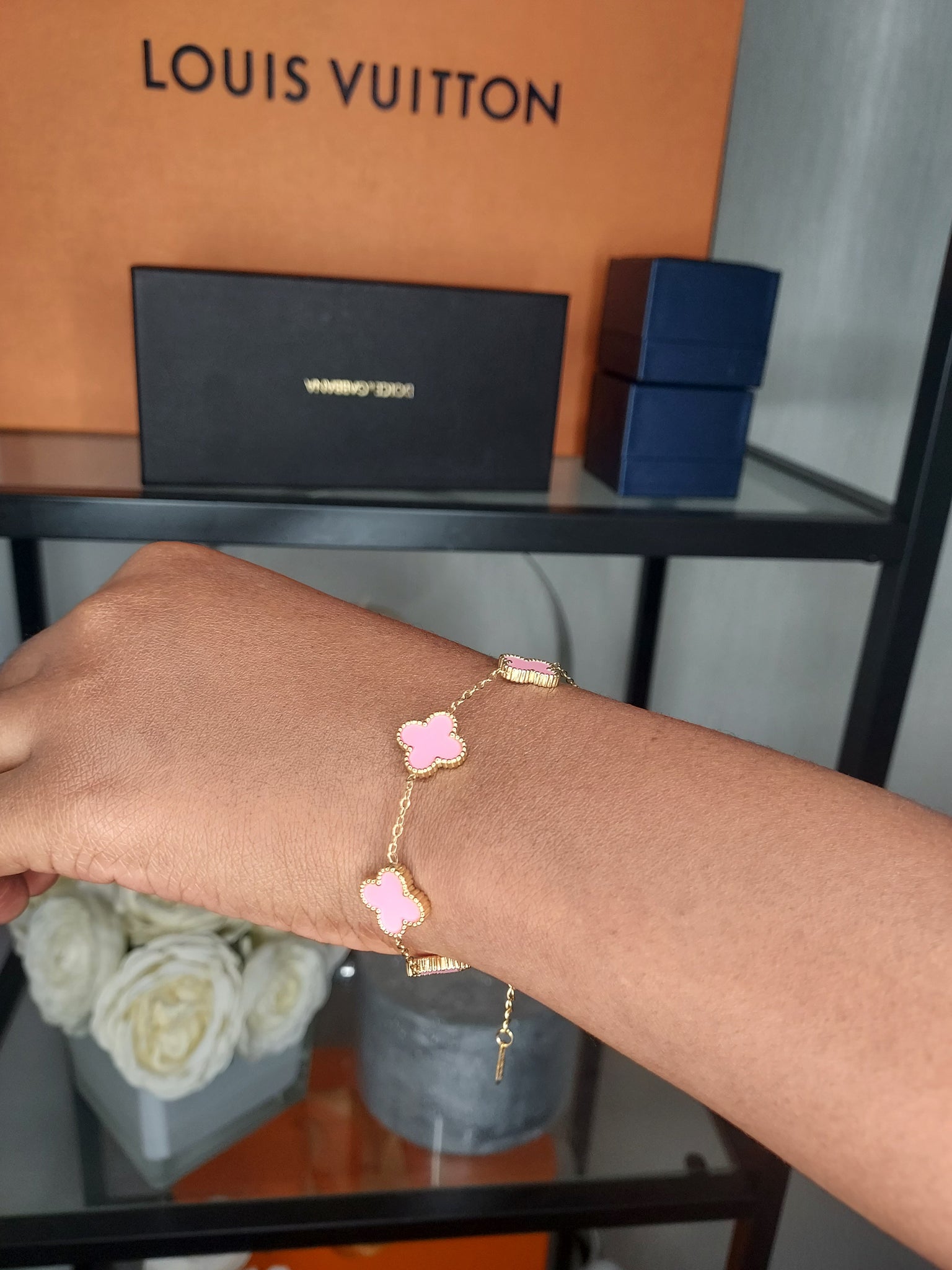 Louis Vuitton Bracelet For Women | Gold Bracelet | International Design