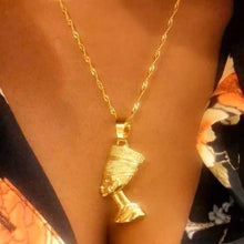 Load image into Gallery viewer, Nefertiti Necklace 18ct Gold
