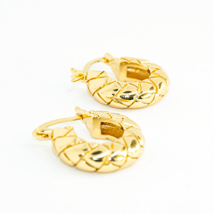 Michelangela Earrings Online | Gold Jewelry | Umilele Jewels
