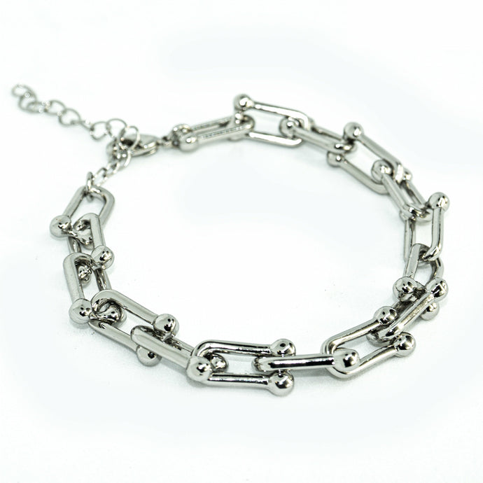 Umilele Chain Link Bracelet Silver | Umilele Jewels 