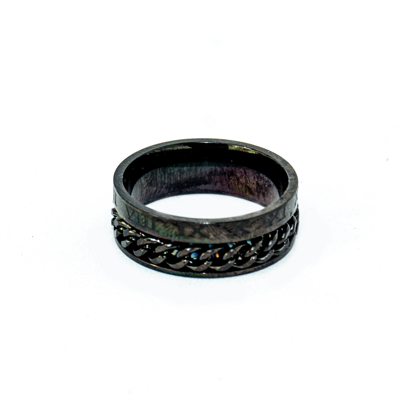 Umilele Rotator Ring Black | Unisex Jewelry | Umilele Jewels 