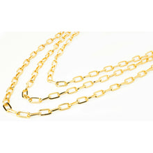 Load image into Gallery viewer, Umilele Three Layer Link Chain Necklace | Umilele Jewels 
