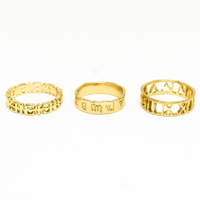 Umilele Roman Originals Ring Set - Umilele Jewels