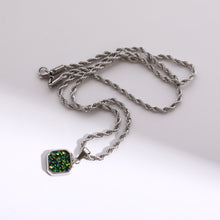 Load image into Gallery viewer, Emerald Green Stone Chain
