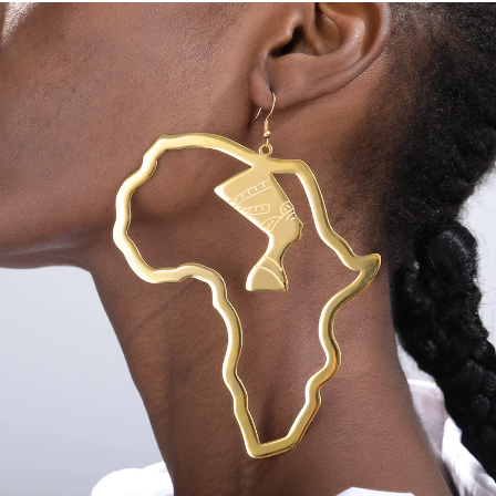 African Goddess Earrings