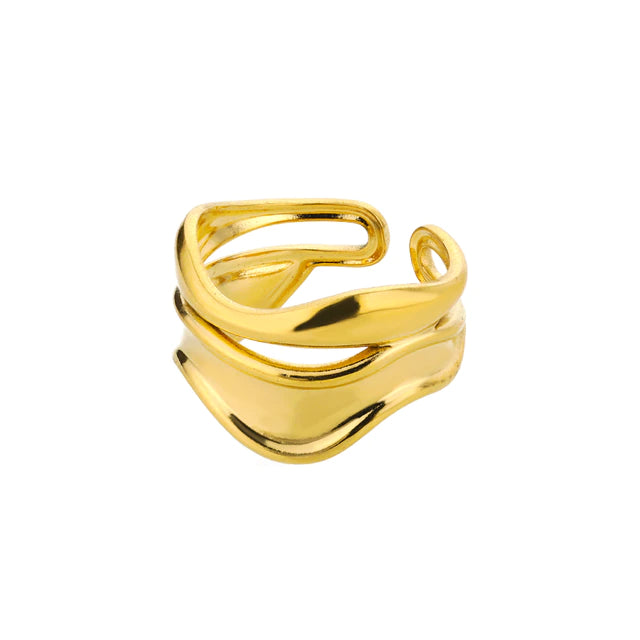 Stainless steel infinity hotsell ring