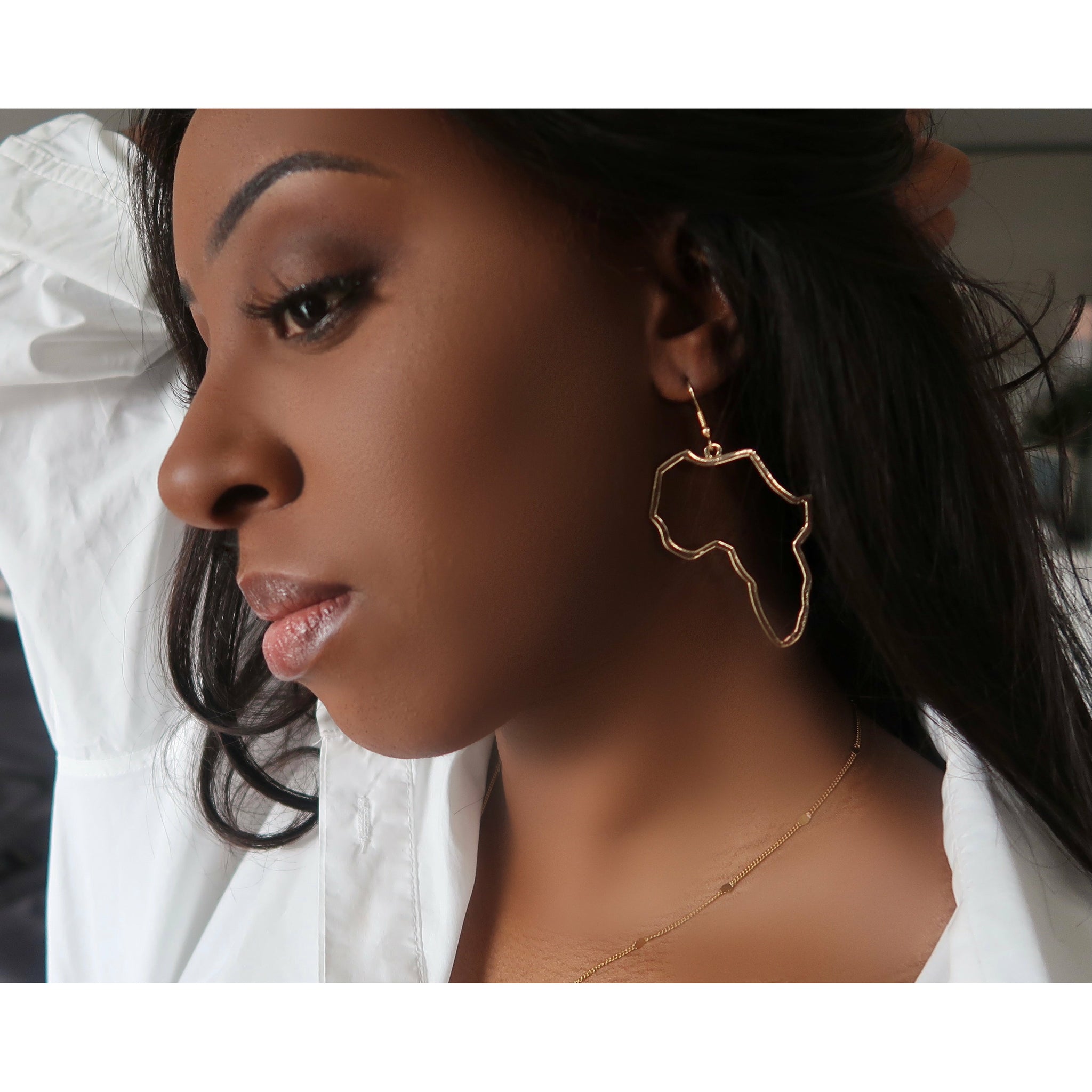 Update 209+ africa outline earrings best